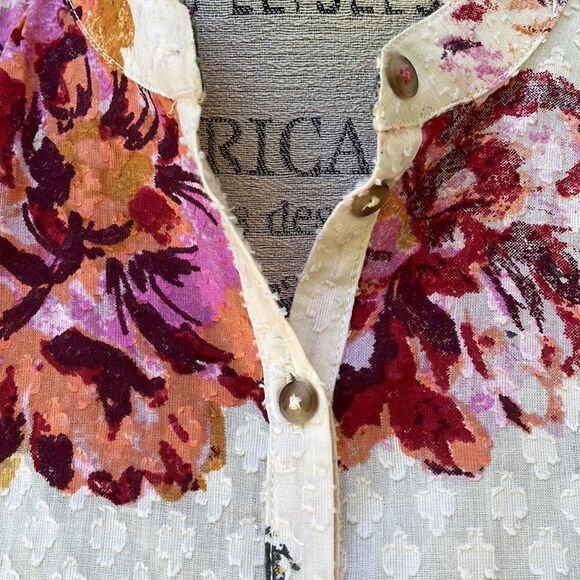 ANTHROPOLOGIE, PILCRO SURF BLOUSE Size M NWOT - Picture 6 of 7